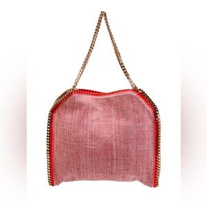 Stella McCartney Raffia Falabella Tote